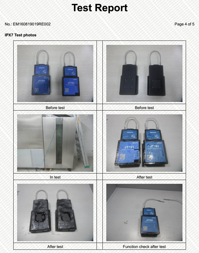 방수 지적 전자록 냉동 유통 체계 온도감시 장치 ISO9001 19