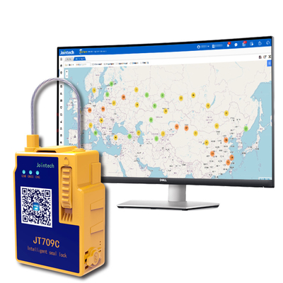 Fuel Tank Security Seal Lock RFID Card 4G GPS Logistics Container Seal Tracking