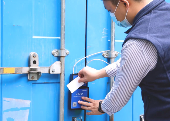 Jointech JT701 Navigation GPS RFID Padlock Eseal Container GPS Smart E Lock Tracker