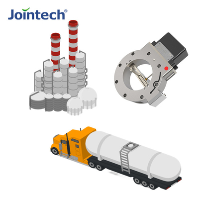 Jointech Jt802 GPS Tracking Truck Lock Explosion Proof Valve Lock For Oil Tanker Transportation