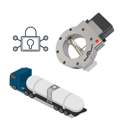 Jointech JT802 GPS Tracking Valve Lock With Real Time Monitoring For Fuel Tanker Transportation
