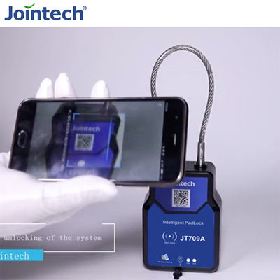 JT709A containers Intelligent Electronic Pad Locks Keyfree With GPS Tracking Function