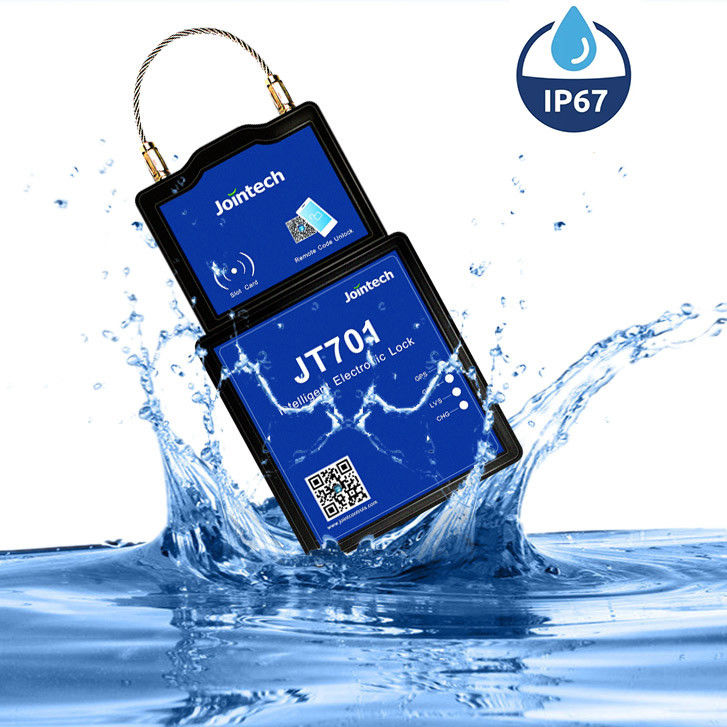 Jointech Remote Controlled GPS Cargo Lock with Tamper Detection for Logistics Security JT701
